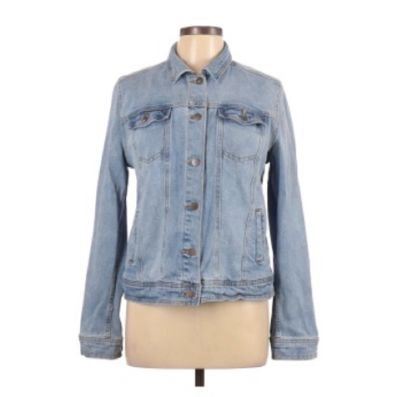 Universal Thread Jean Jacket, size large - Picture 1 of 5